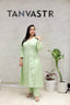 A-line Kurta Pintex Yoke with Pants
