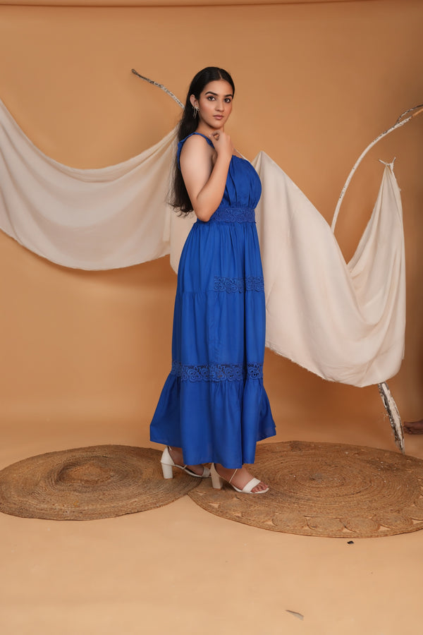 Resort Maxi Dress - Blue — view 2