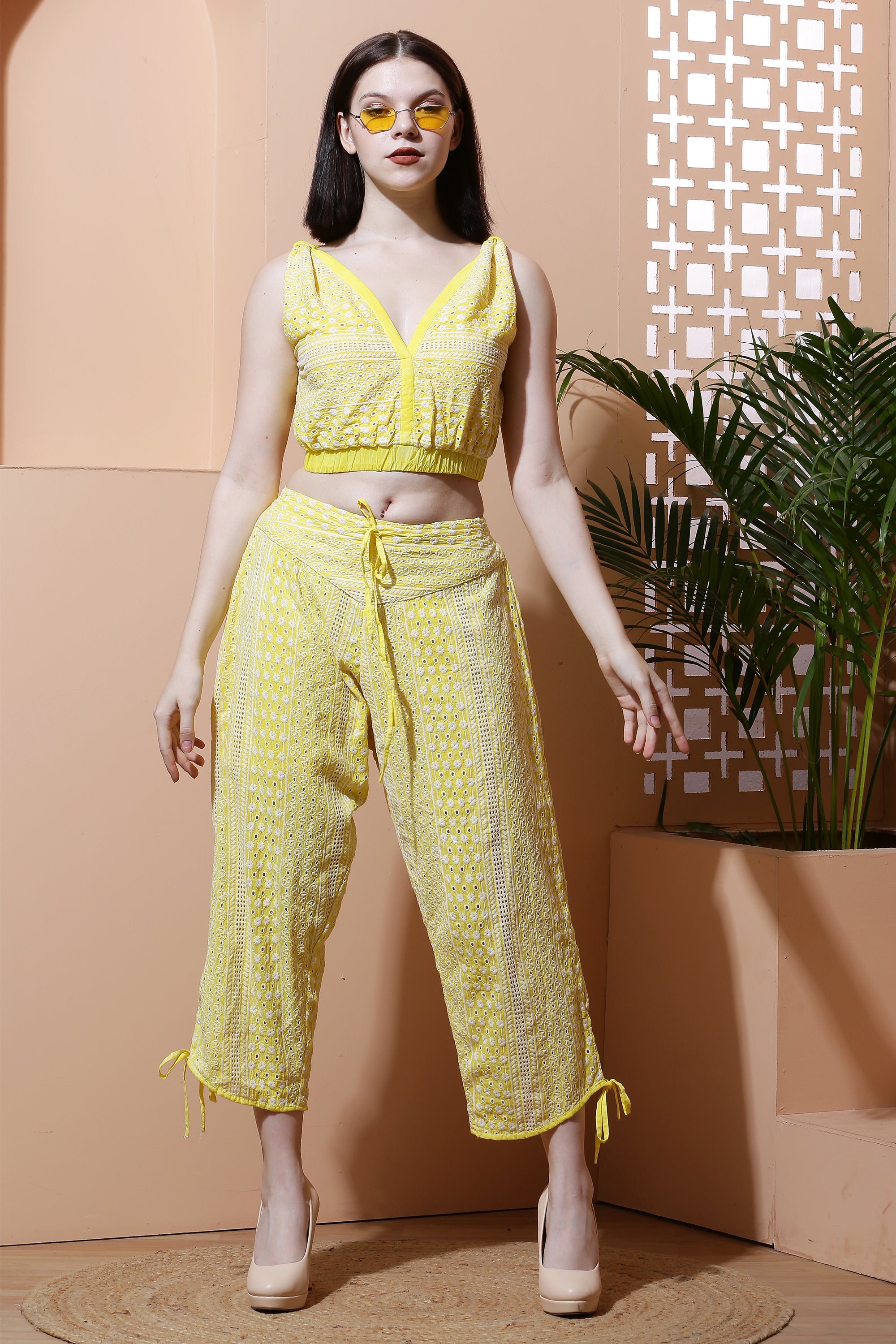Schiffli Co-Ord Set