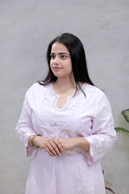 A-Line with Anarkali Yoke Kurta with Pants