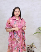 Short Kaftaan Collar Shirt with Pants