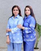 Floral Digital Printed Shirt with Pants