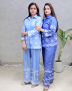 Floral Digital Printed Shirt with Pants
