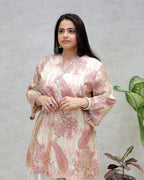 Tissue Silk Kurta Farshi Set