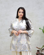 Tissue Silk Kurta Farshi Set