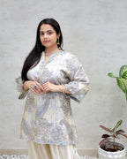 Tissue Silk Kurta Farshi Set