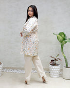 Achkan Khadi Cotton Kurta with Pants