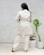 Achkan Khadi Cotton Kurta with Pants