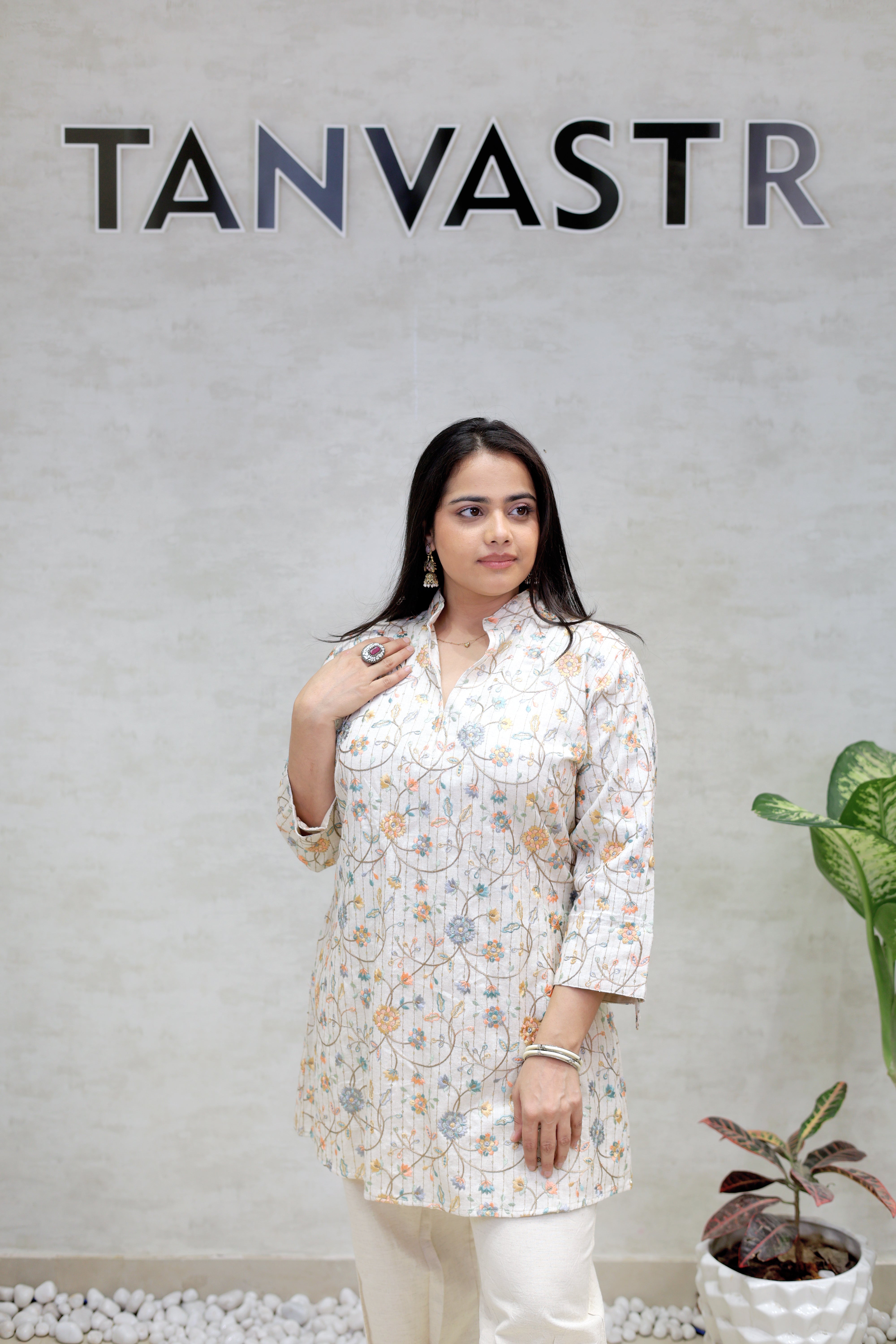 Achkan Khadi Cotton Kurta with Pants