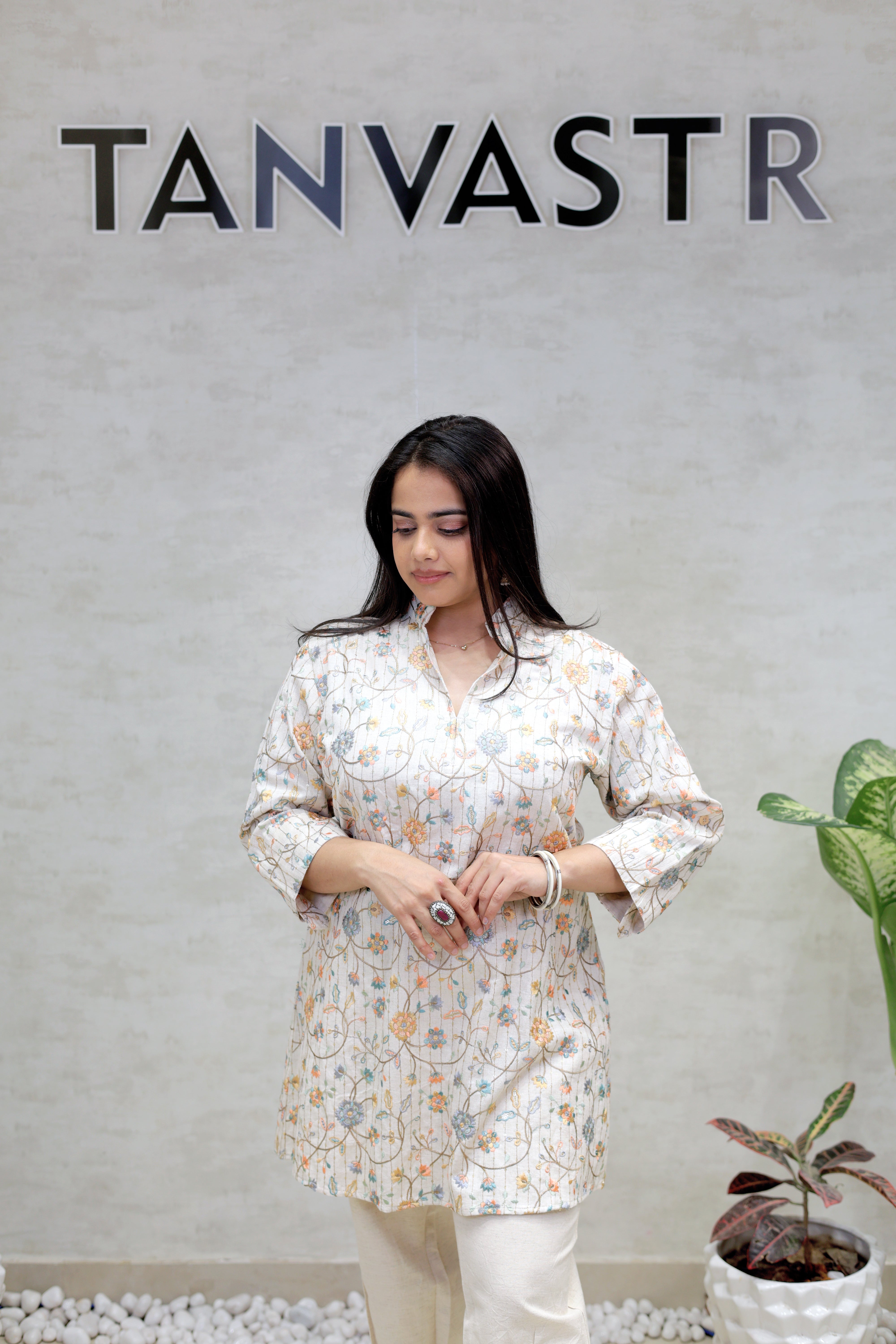 Achkan Khadi Cotton Kurta with Pants