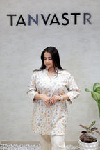 Achkan Khadi Cotton Kurta with Pants