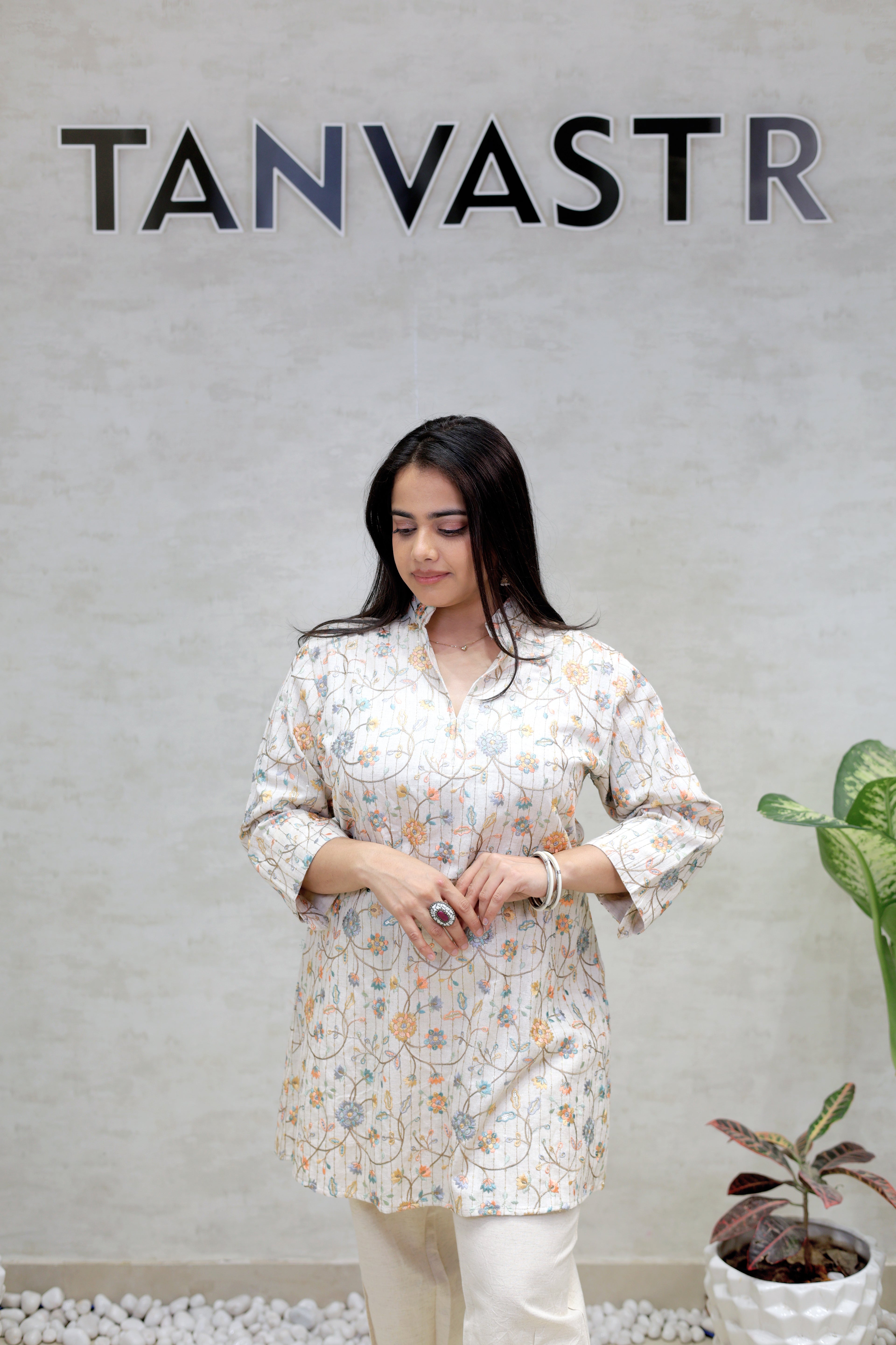 Achkan Khadi Cotton Kurta with Pants