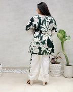 Rayon Foil Printed Kurta with Pants
