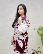 Rayon Foil Printed Kurta with Pants