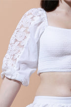 Tiered Mini Skirt Set