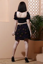 Tiered Mini Skirt Set