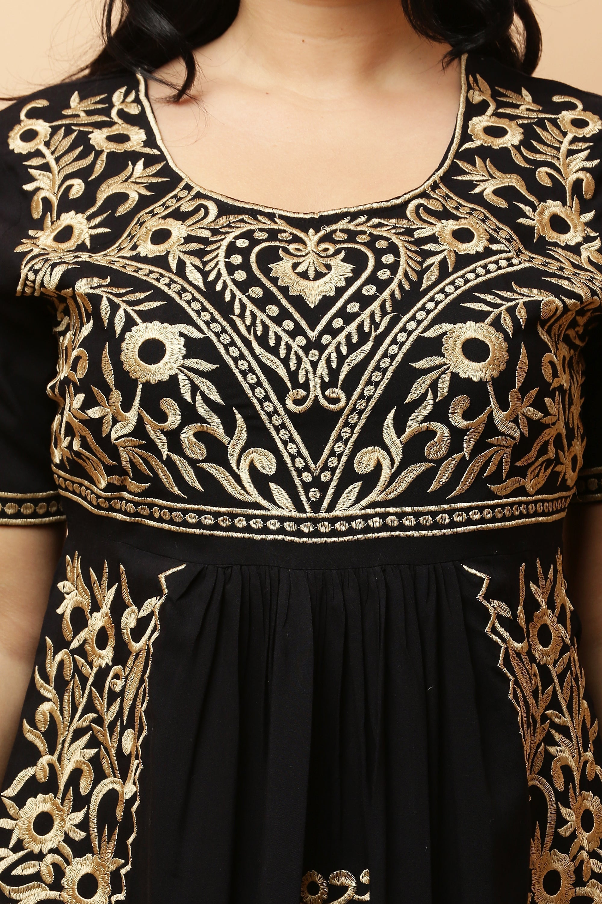 A-Line Yoke Kurta Dress