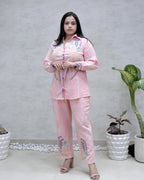 Jaipuri Thread Embroidered Shirt with Pants