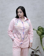 Jaipuri Thread Embroidered Shirt with Pants