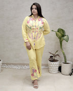 Jaipuri Thread Embroidered Shirt with Pants