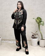 Jaipuri Thread Embroidered Shirt with Pants