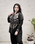 Jaipuri Thread Embroidered Shirt with Pants