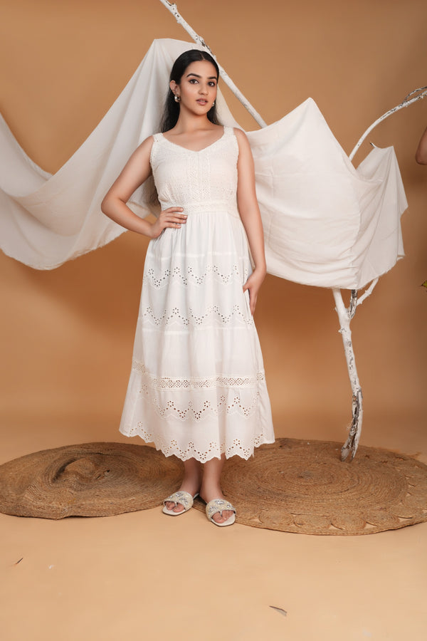 White Maxi Dress — view 2