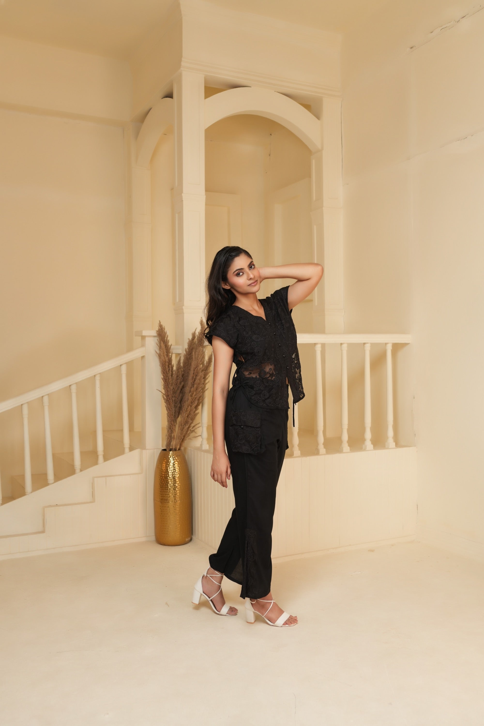 Embroidered Co-ord Set