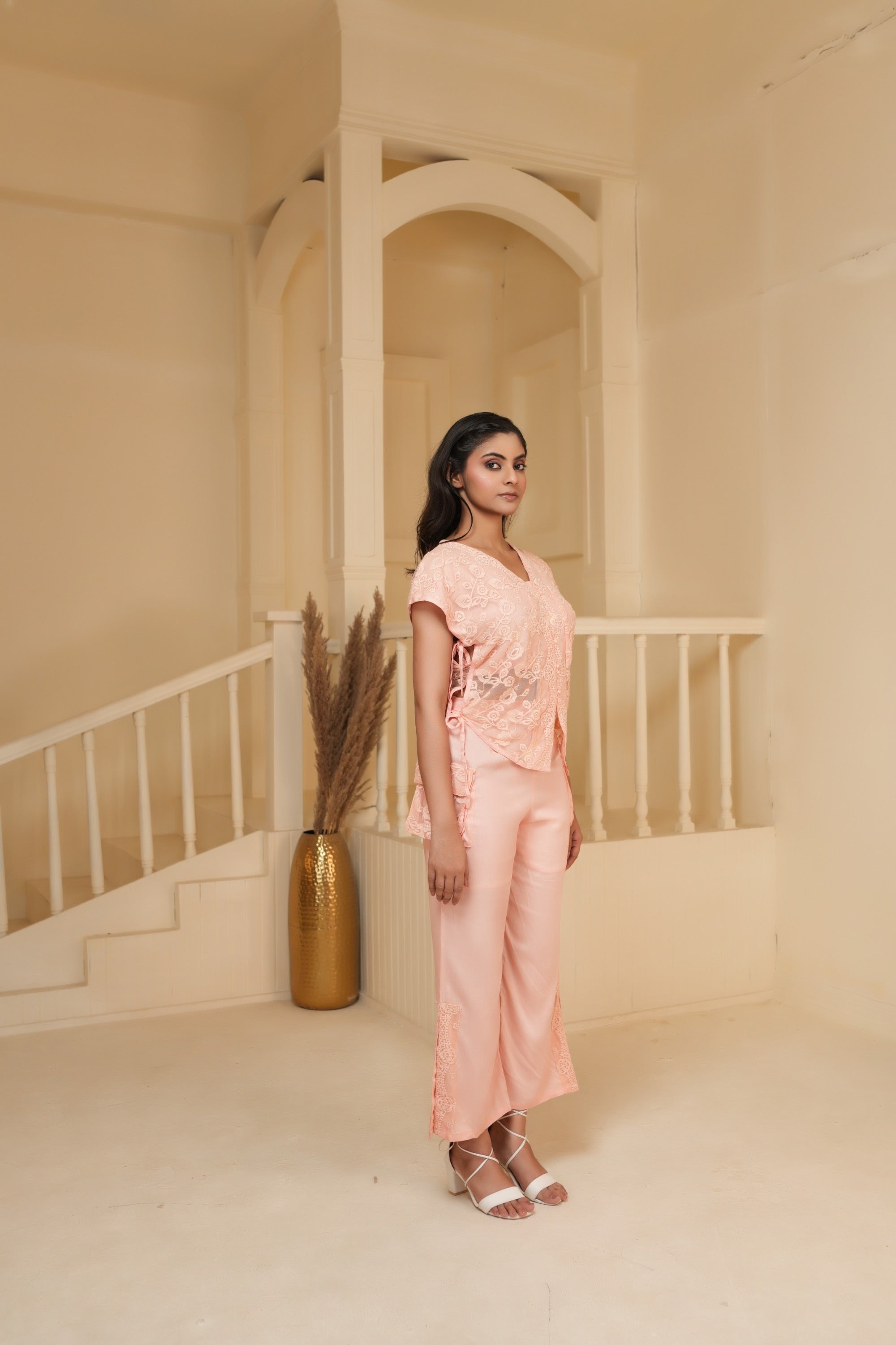 Embroidered Co-ord Set