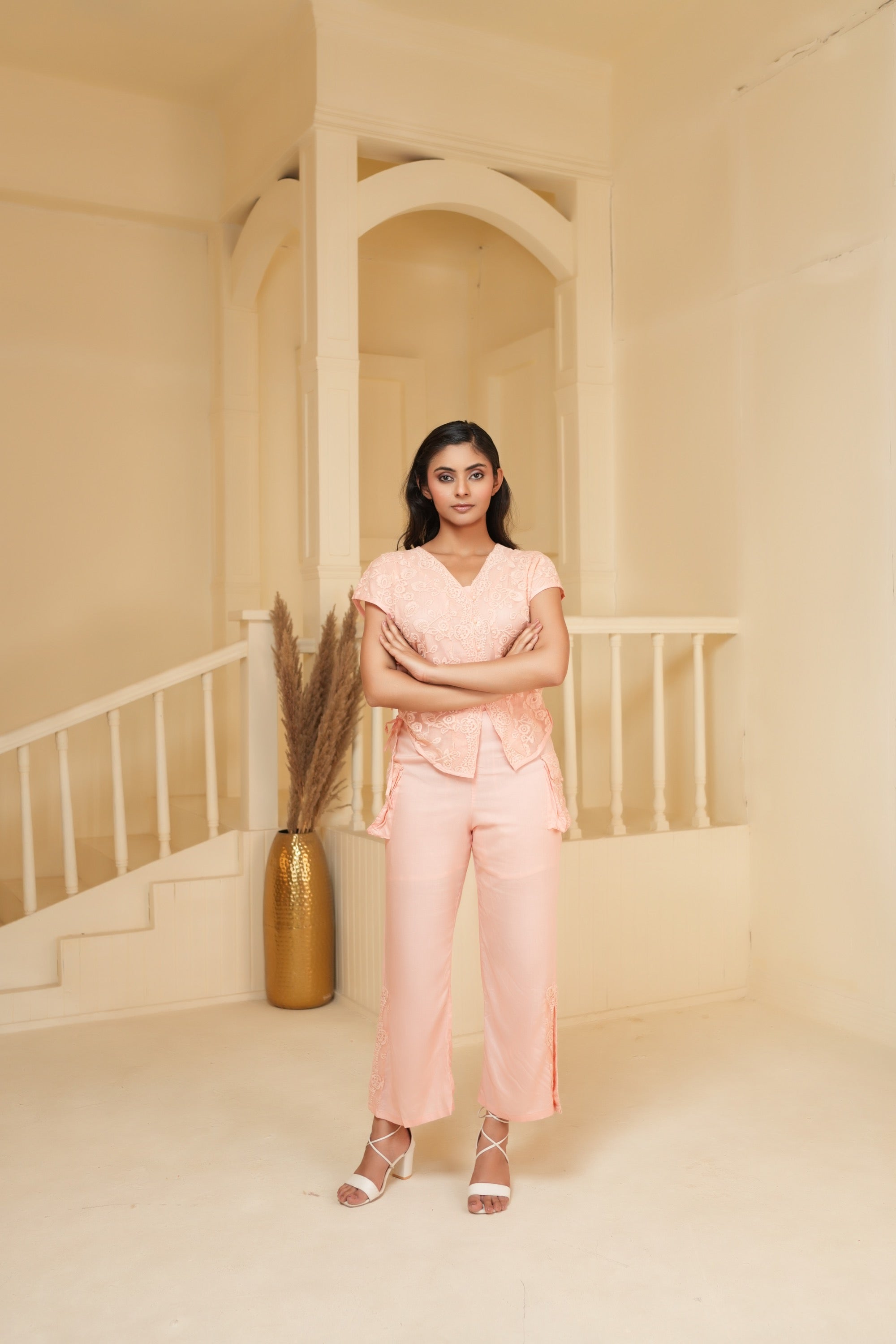 Embroidered Co-ord Set