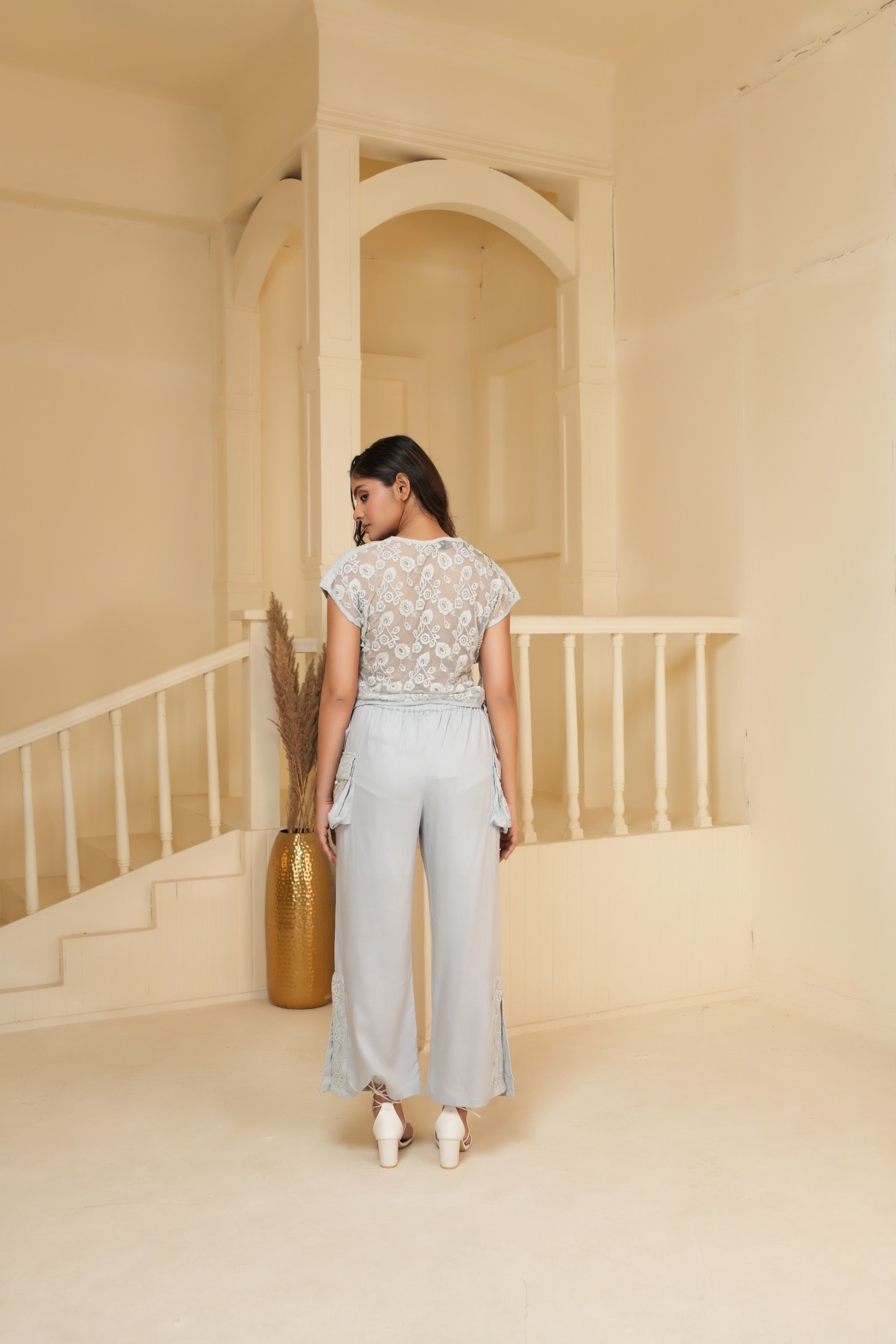 Embroidered Co-ord Set