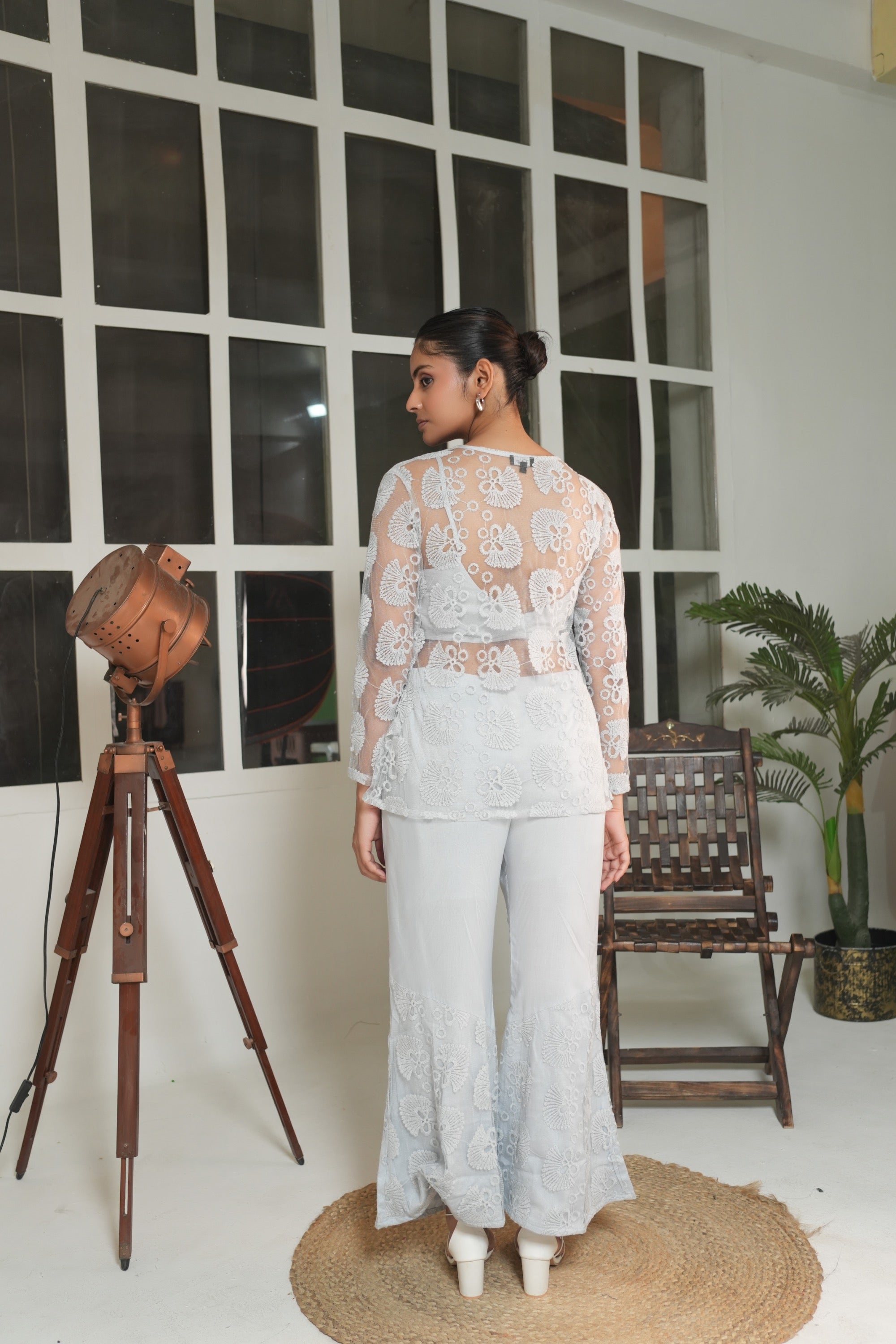 Embroidered Co-ord Set