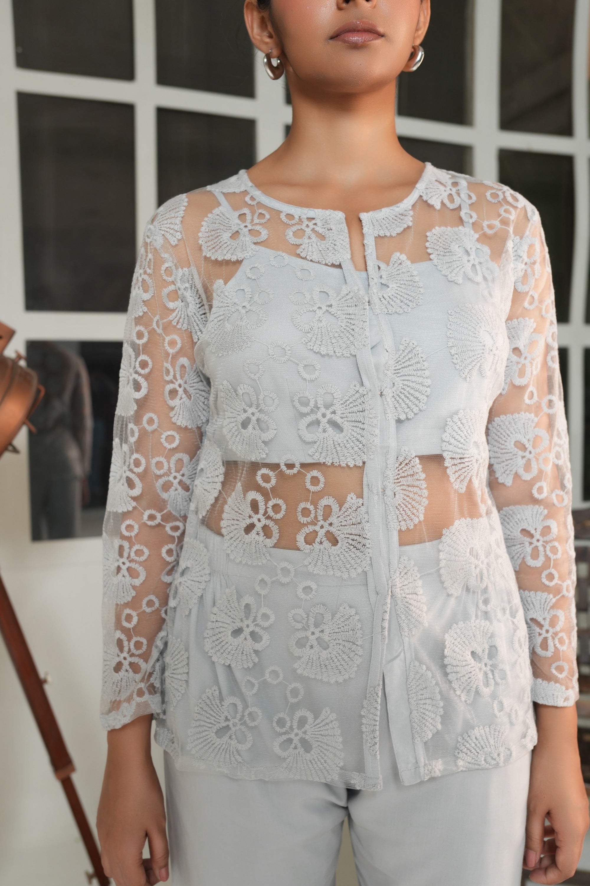 Embroidered Co-ord Set