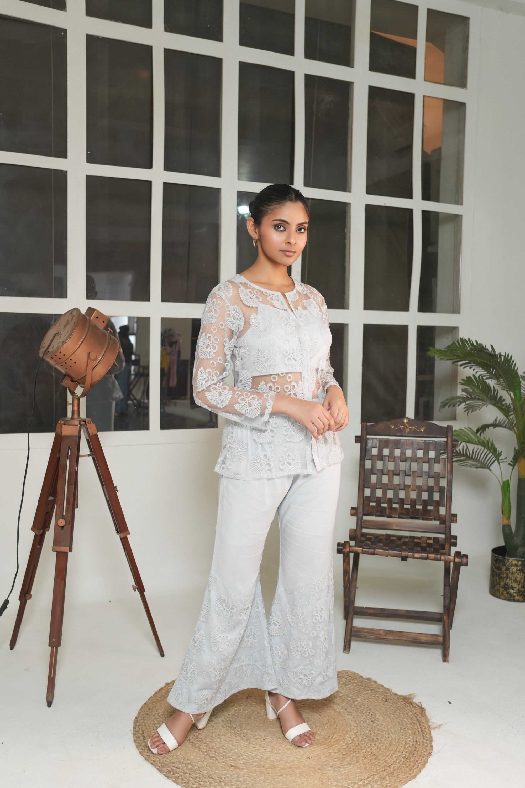 Embroidered Co-ord Set