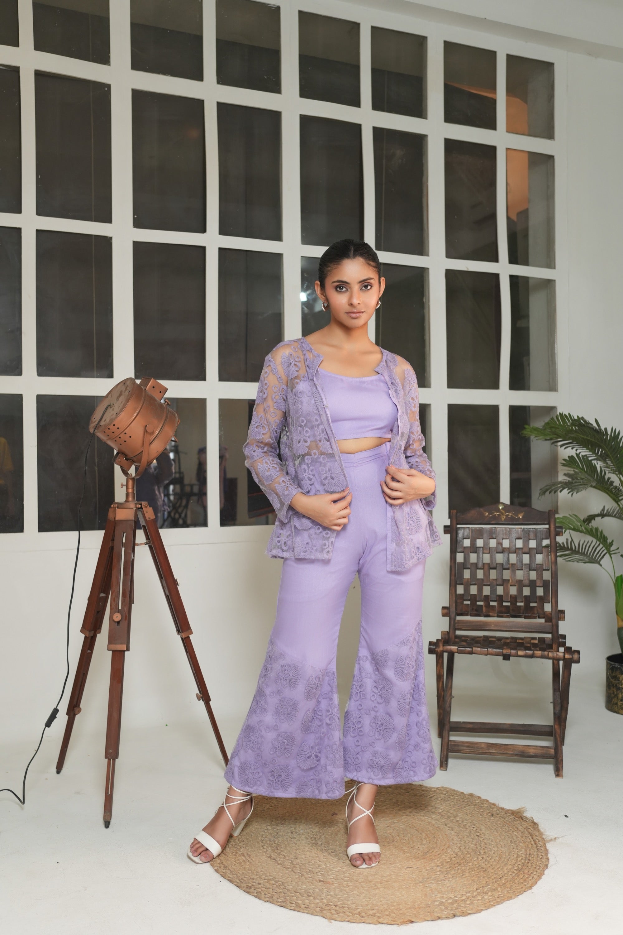 Embroidered Co-ord Set