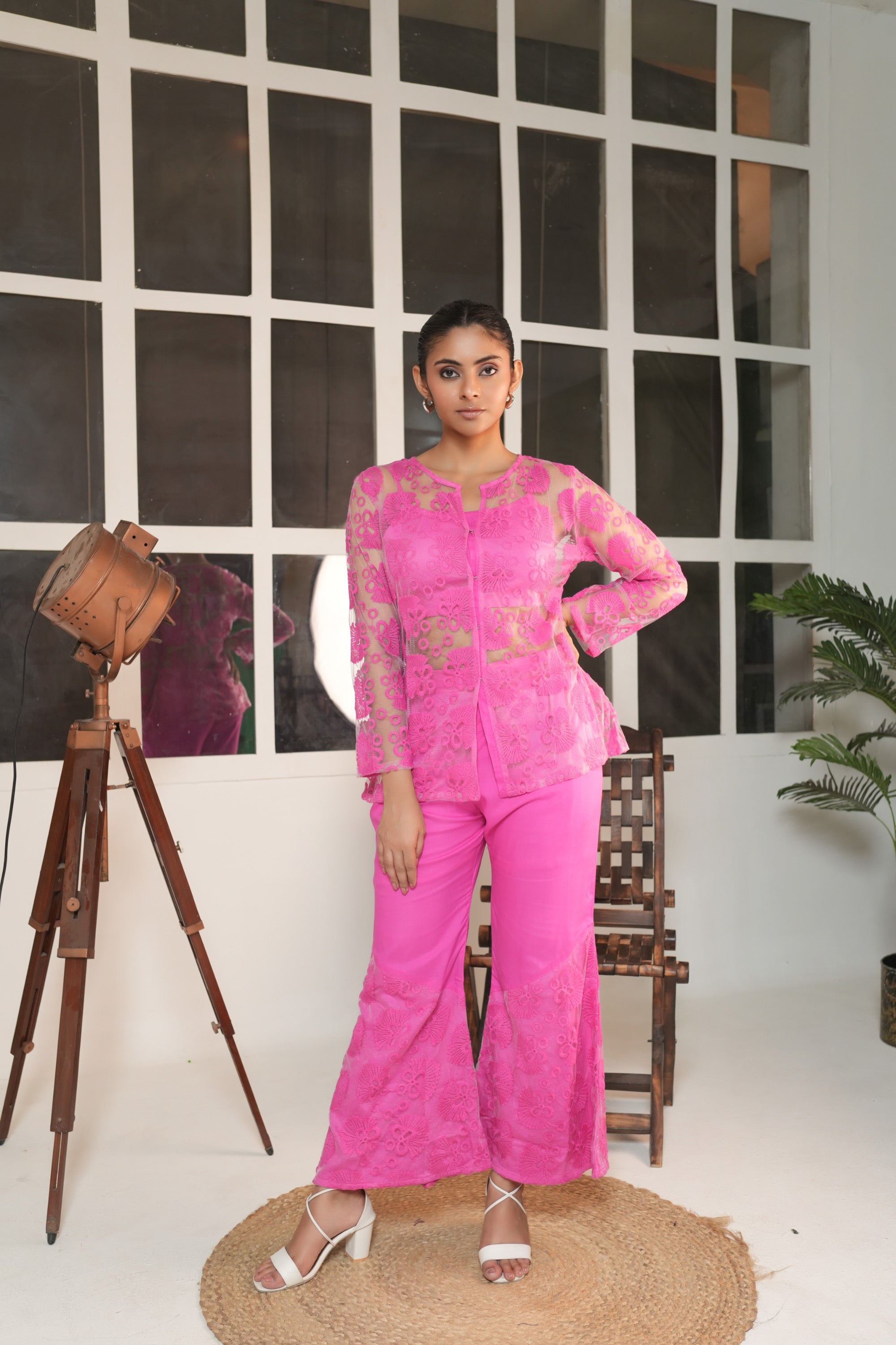 Embroidered Co-ord Set