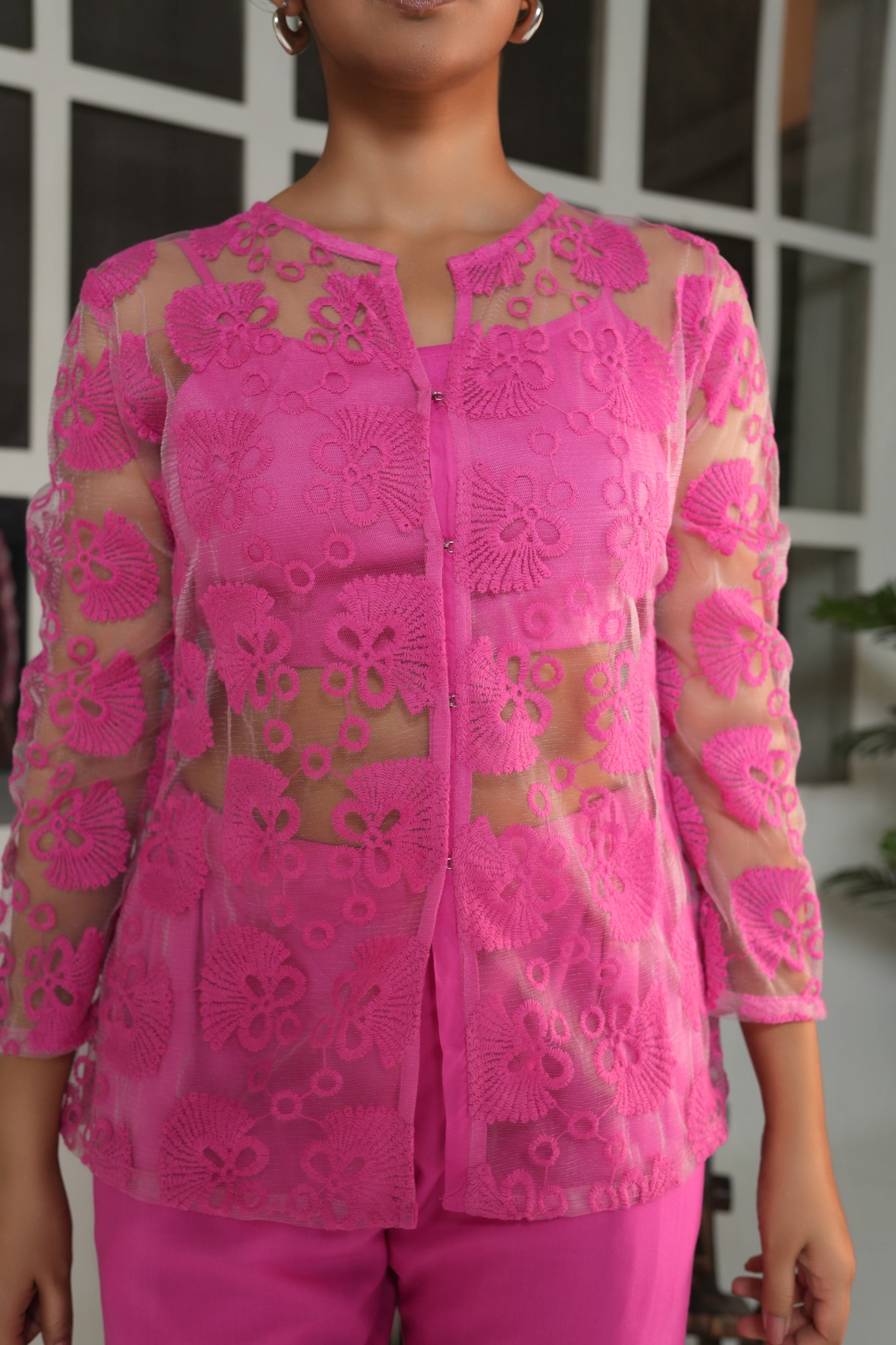 Embroidered Co-ord Set