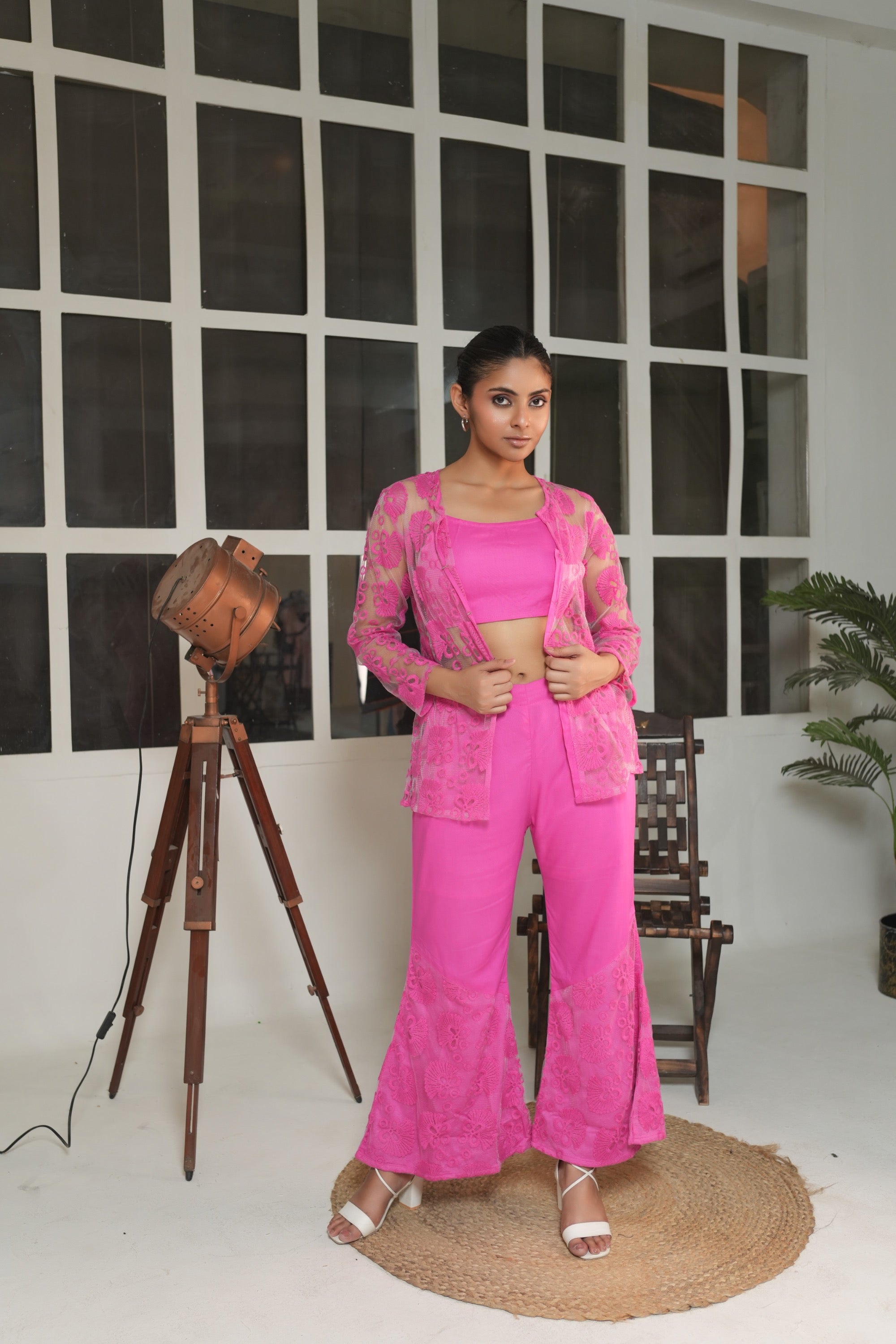 Embroidered Co-ord Set