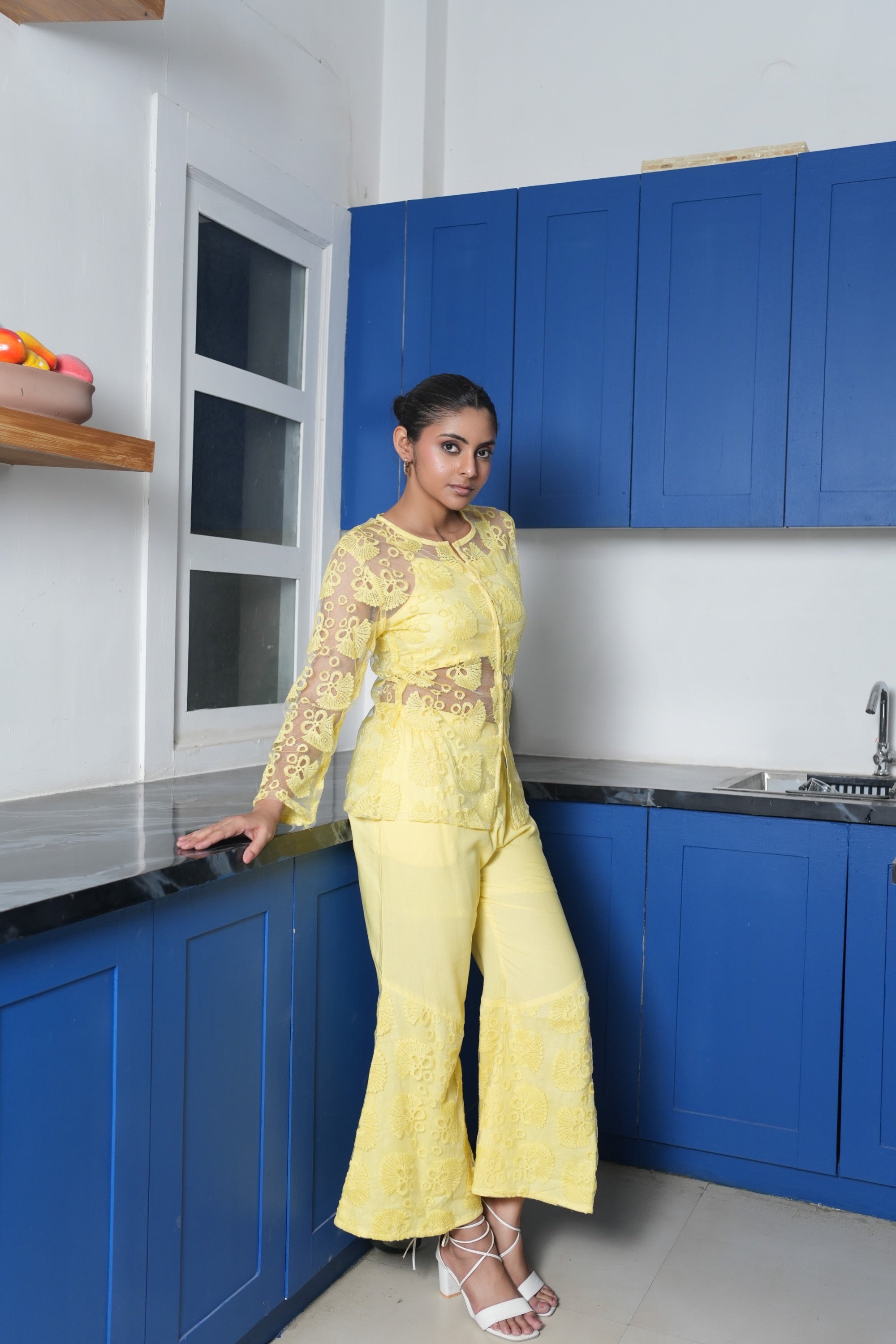 Embroidered Co-ord Set