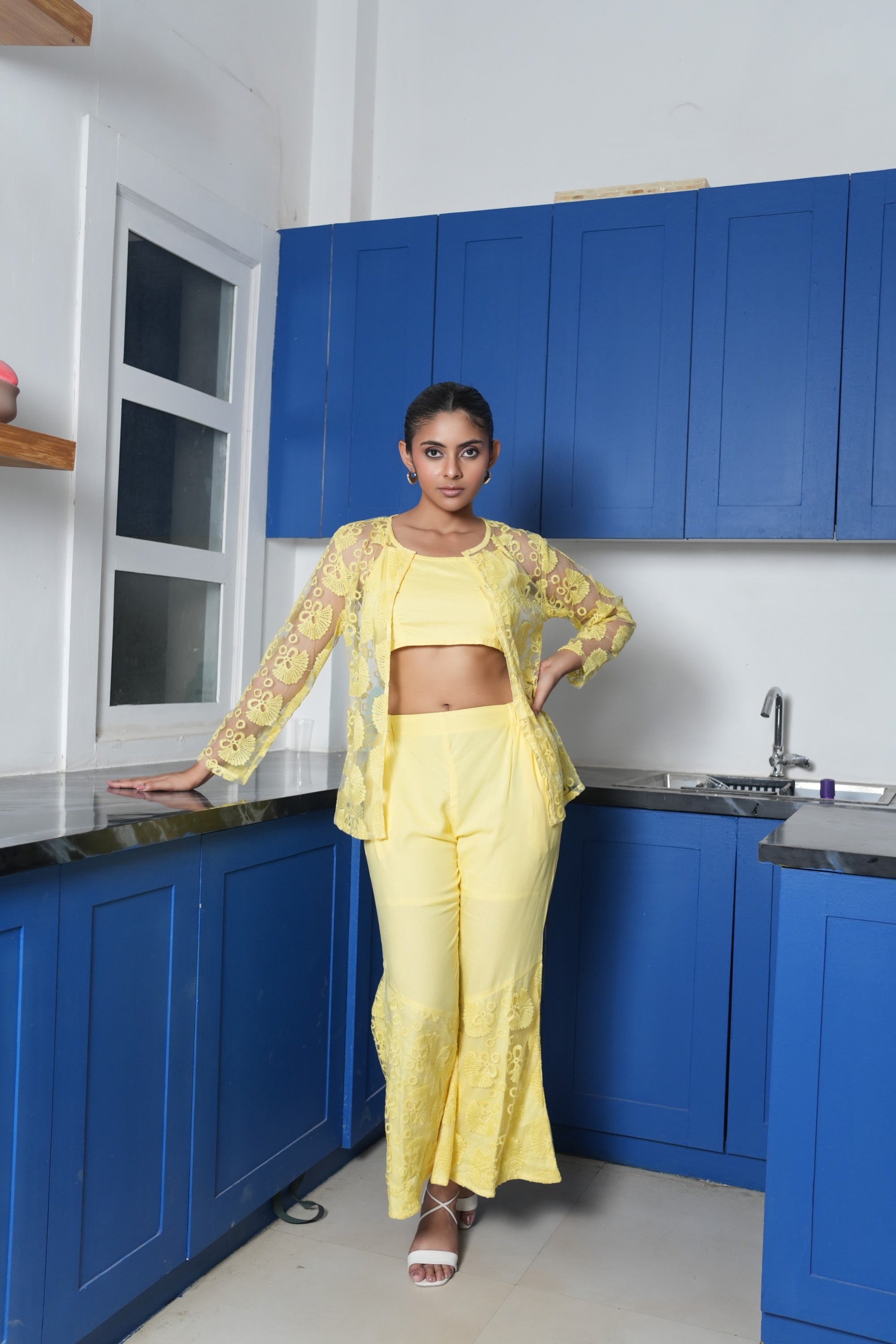 Embroidered Co-ord Set