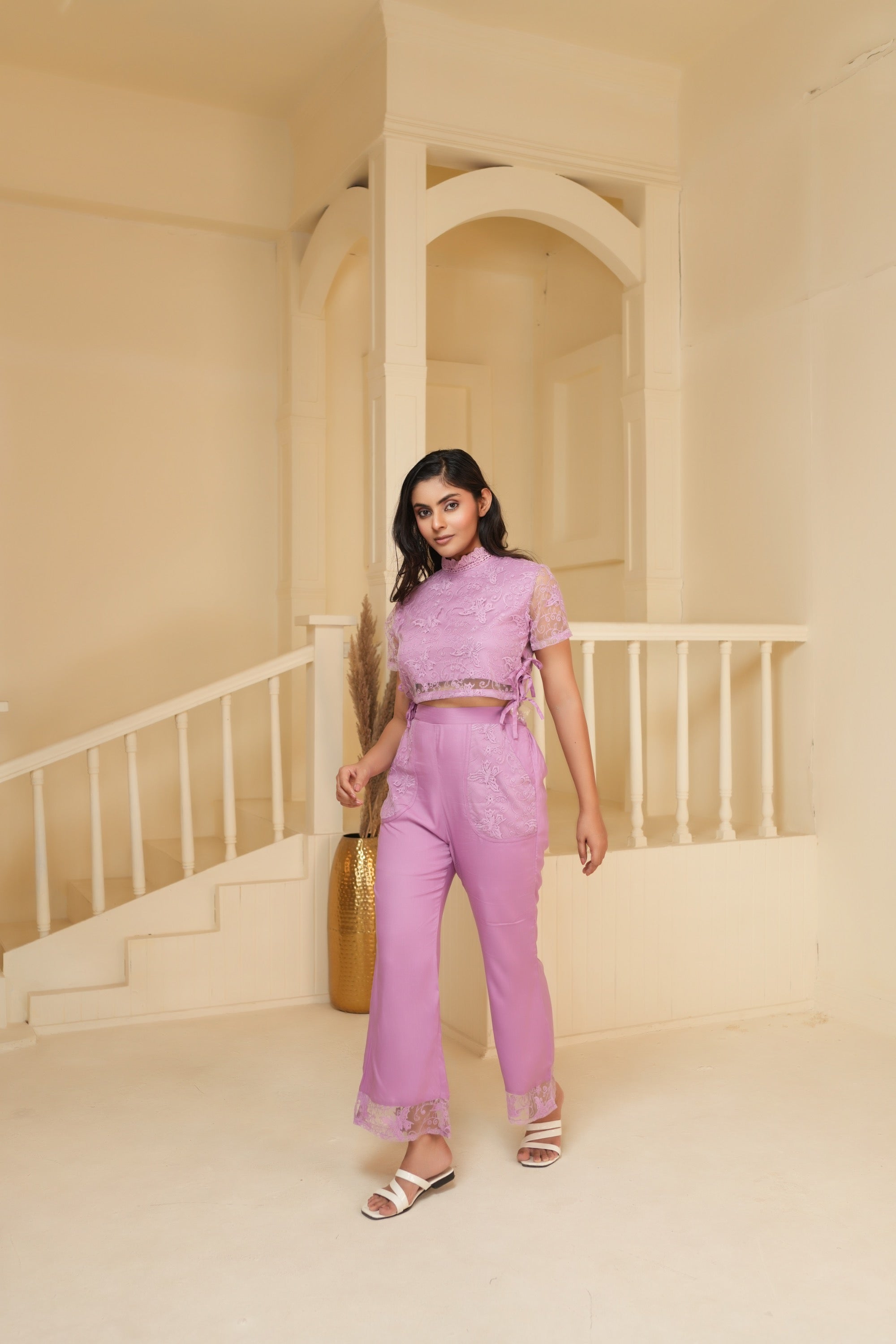 Embroidered Co-ord Set