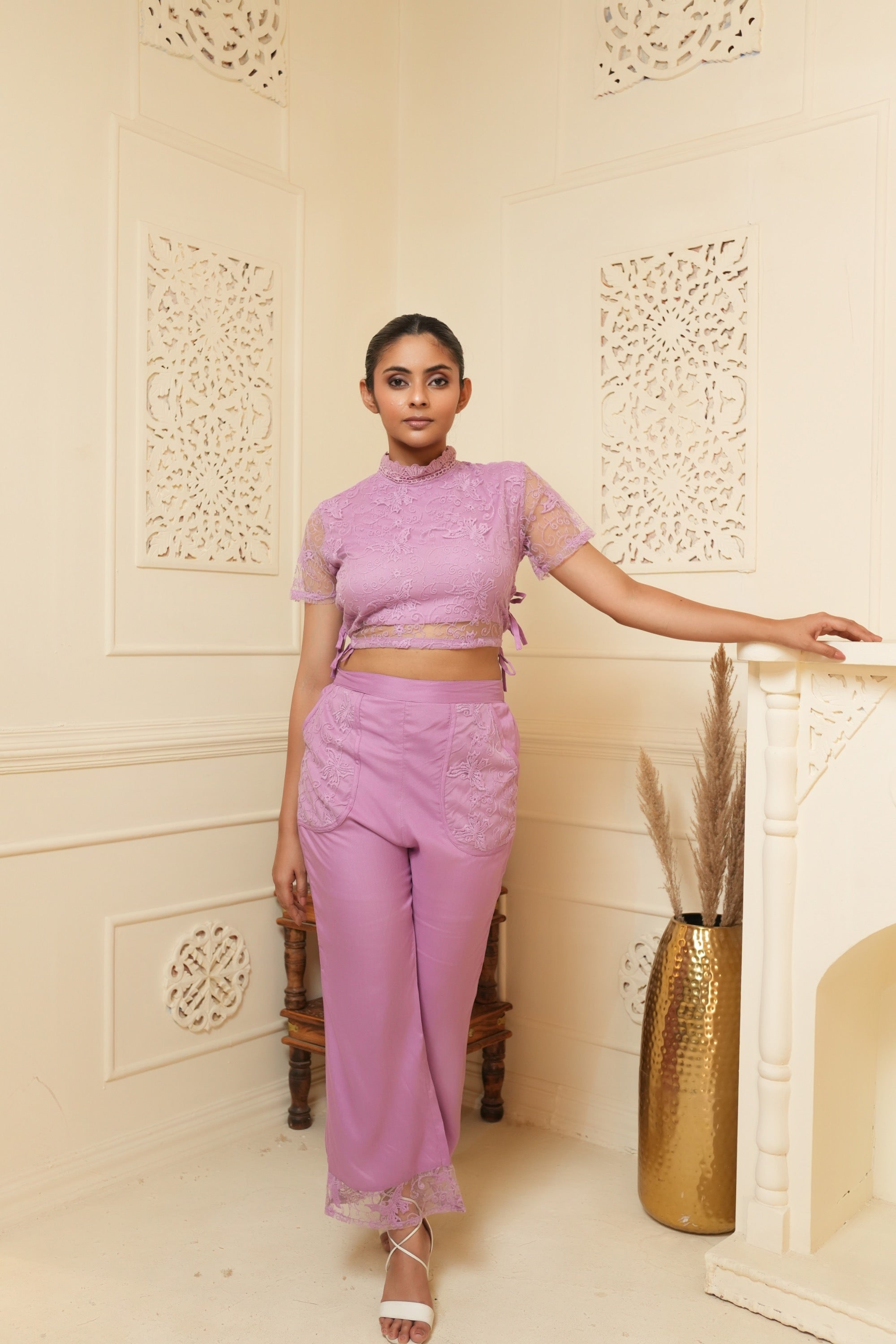 Embroidered Co-ord Set