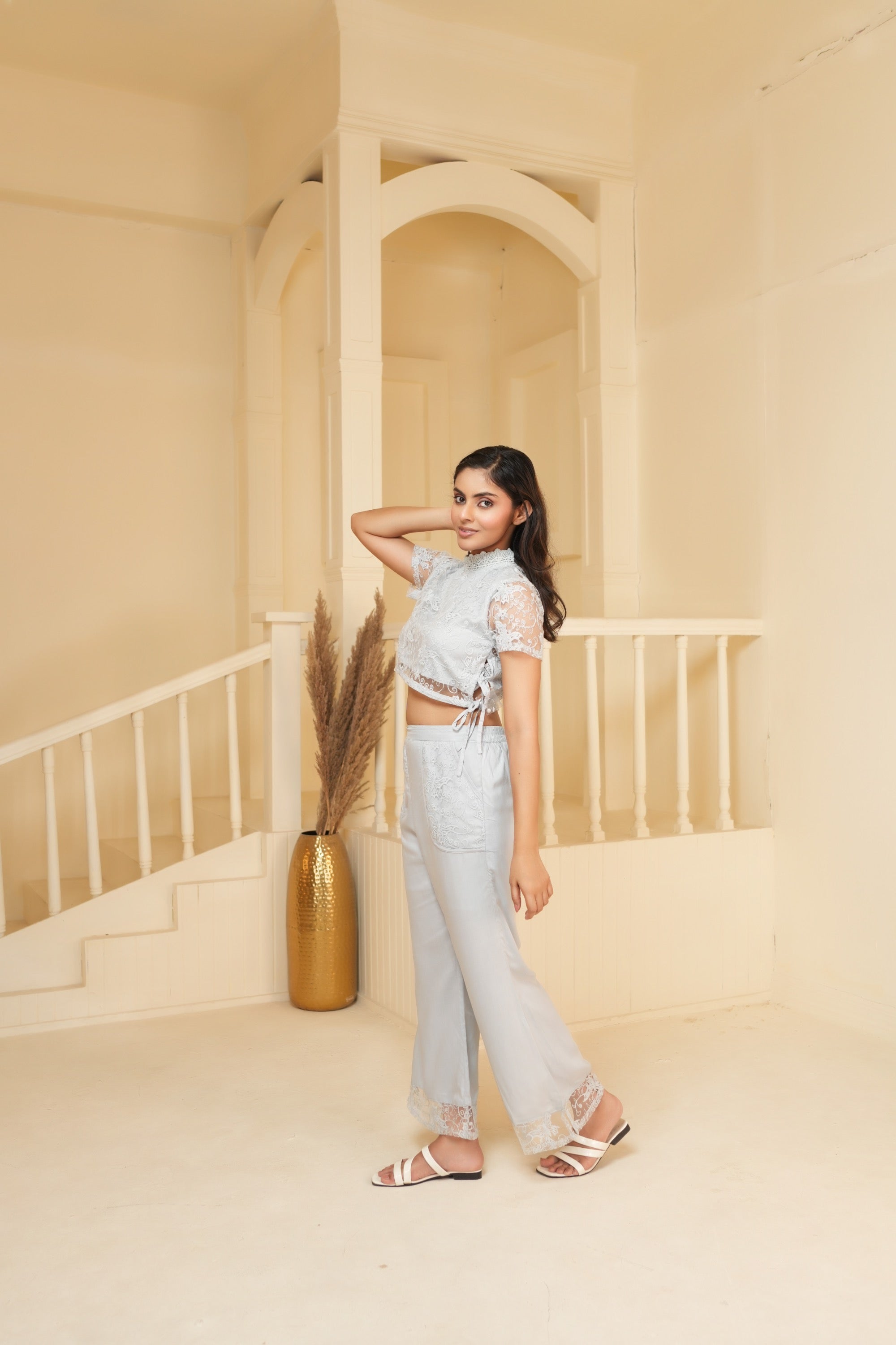 Embroidered Co-ord Set
