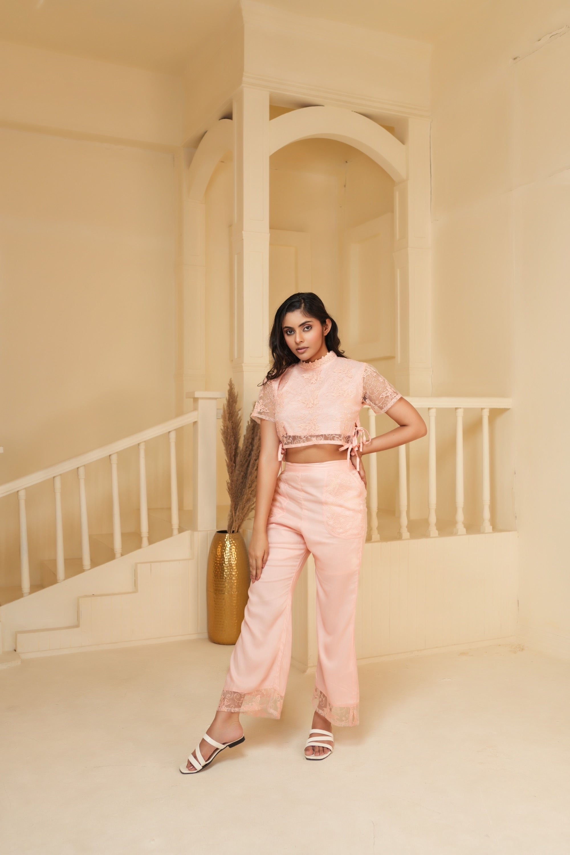 Embroidered Co-ord Set