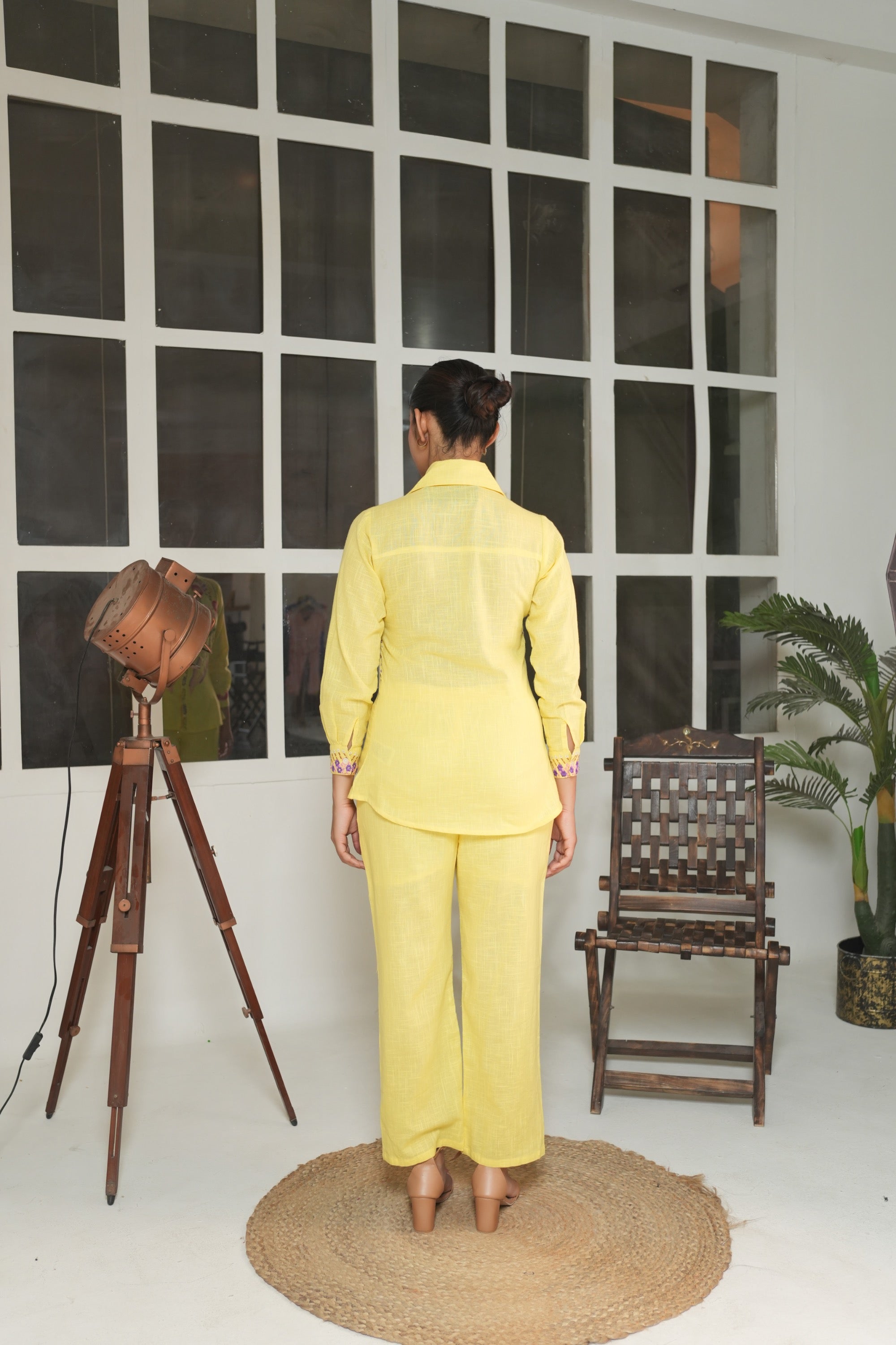 Green Full Sleeve Co-ord Set