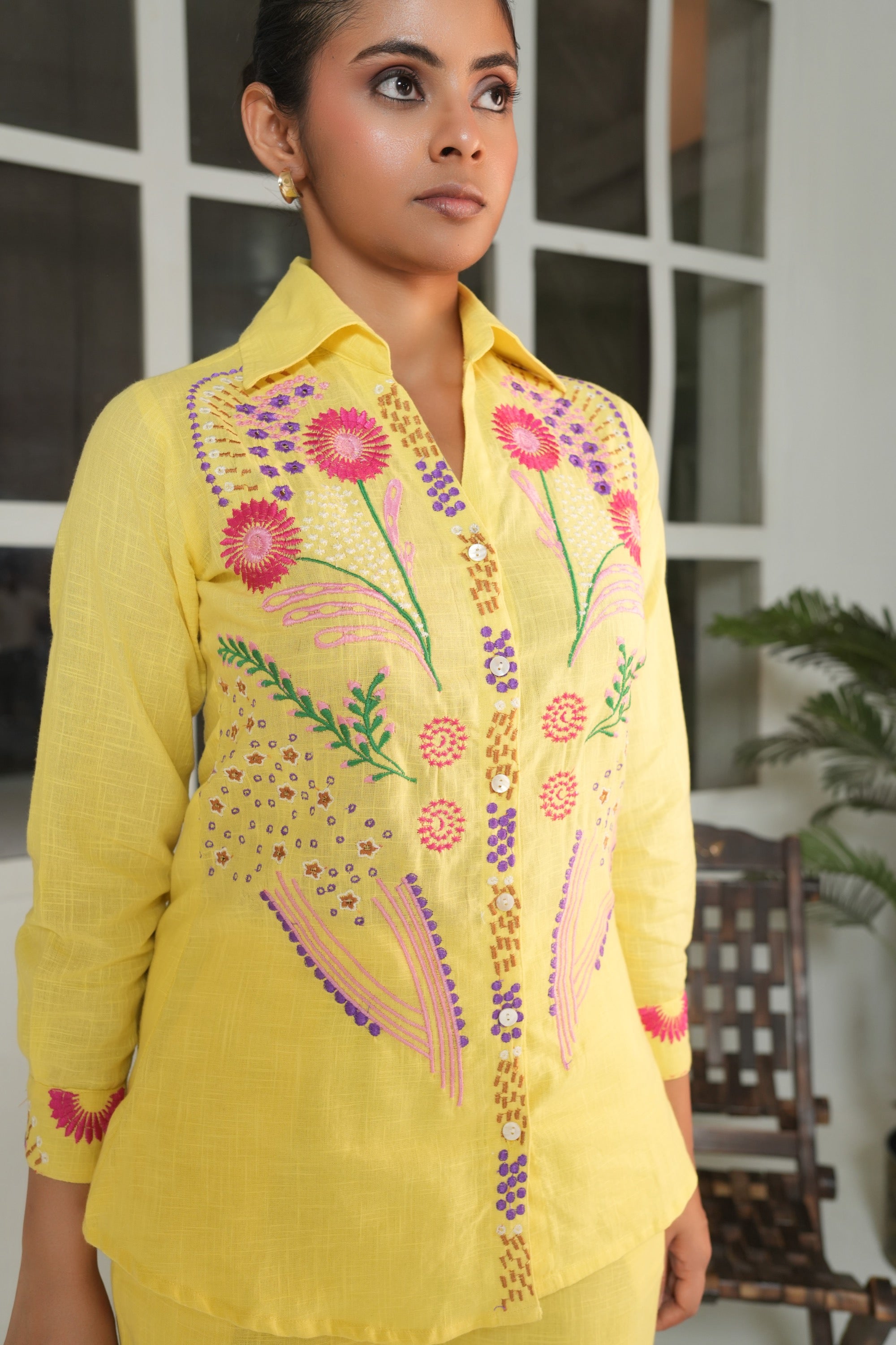 Green Full Sleeve Co-ord Set