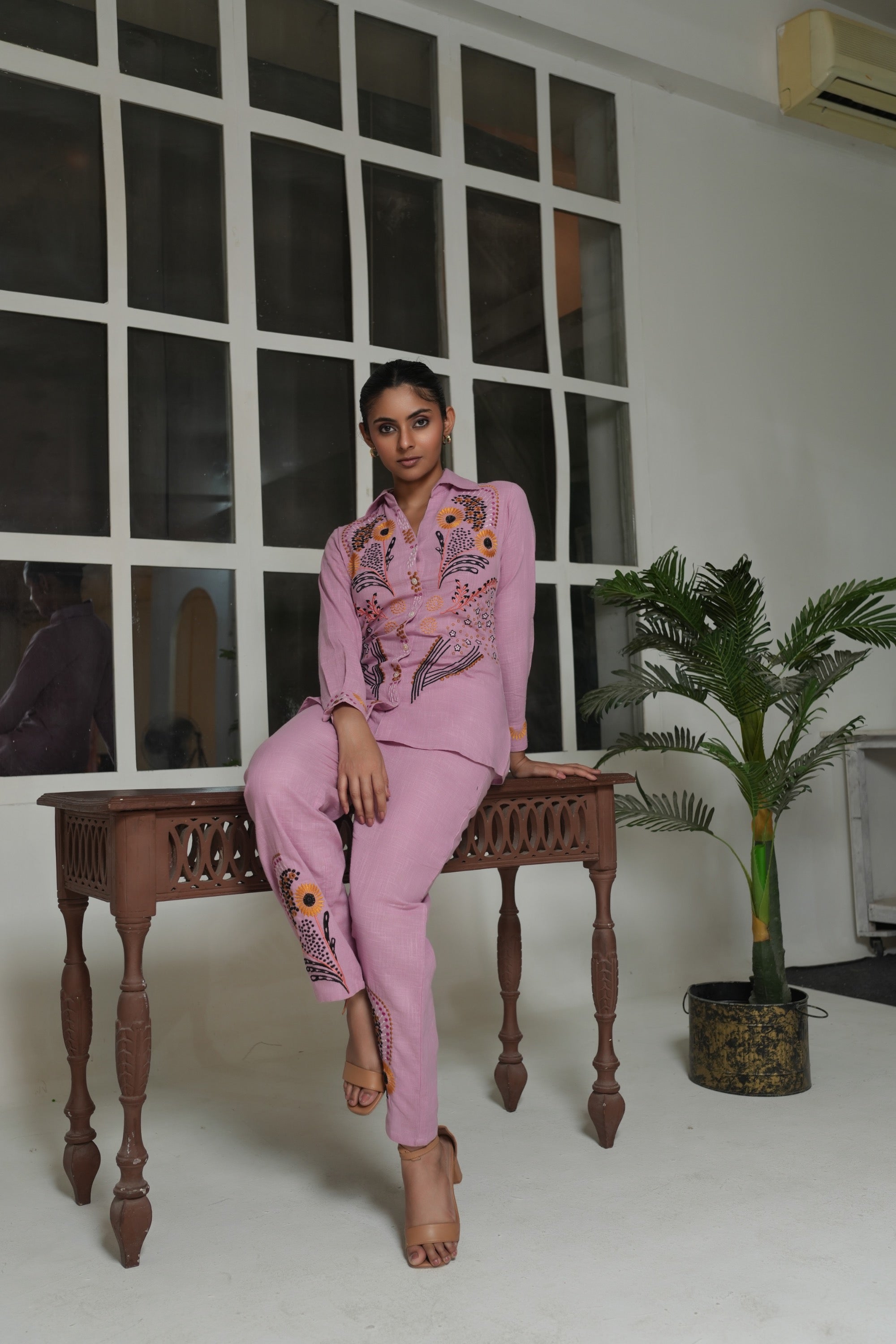 Green Full Sleeve Co-ord Set