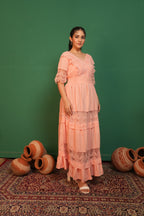 Spring Summer Maxi Dress - Black