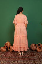 Spring Summer Maxi Dress - Black
