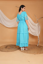 Spring Summer Maxi Dress - Black